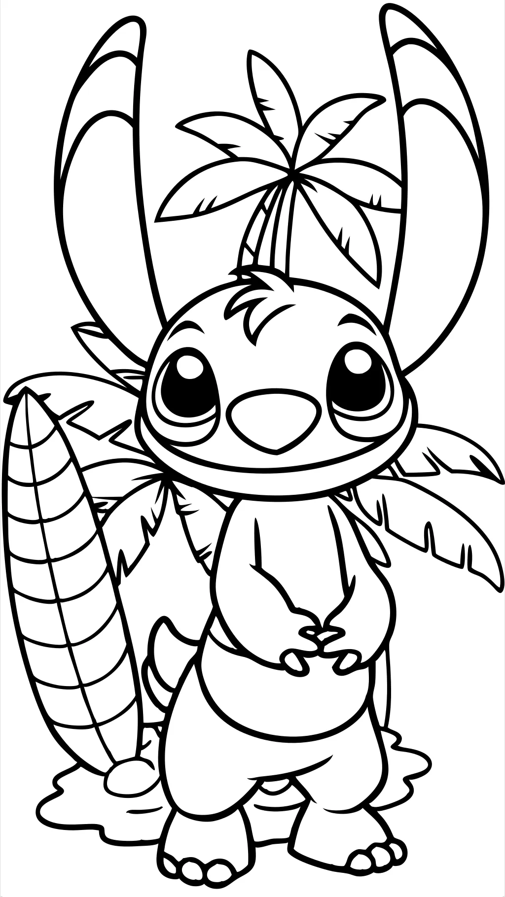 stitch coloring page